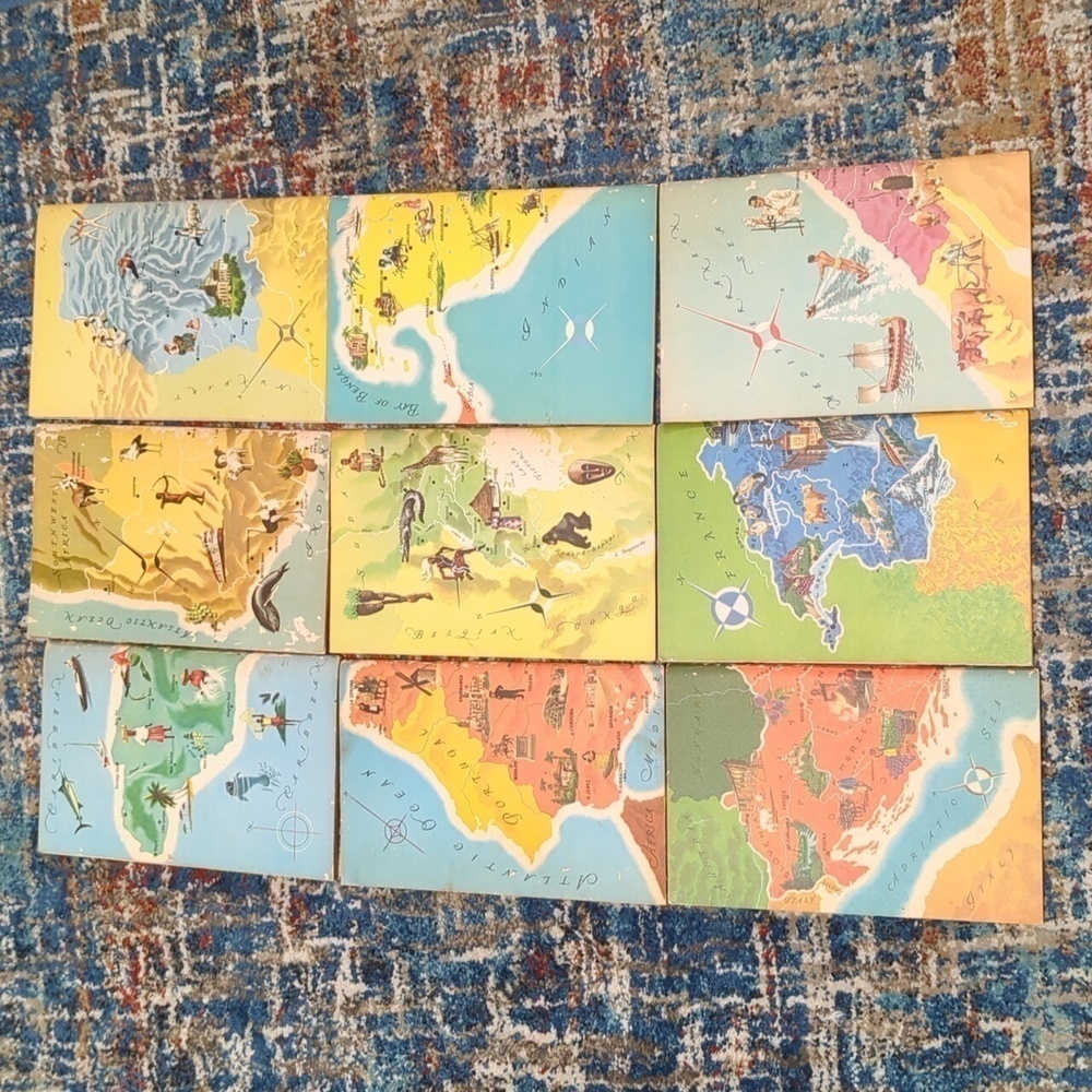 Around The World Program by American Geographical Society - PB Books Set of 9 - Picture 5 of 12